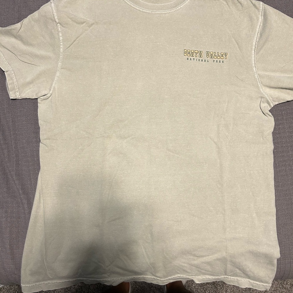 T.J.Maxx Cream Short Sleeve Tees